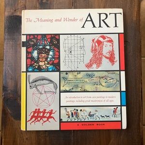 The Meaning and Wonder of Art by Fred Gettings - Vintage 1963 Hardcover - Nice!